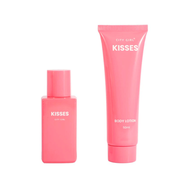 Sweet Moments Kisses perfume + crema corporal City Girl
